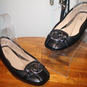 $155 Michael Kors Studded Fulton Logo Moccasins Driving Flats Shoes 8.5